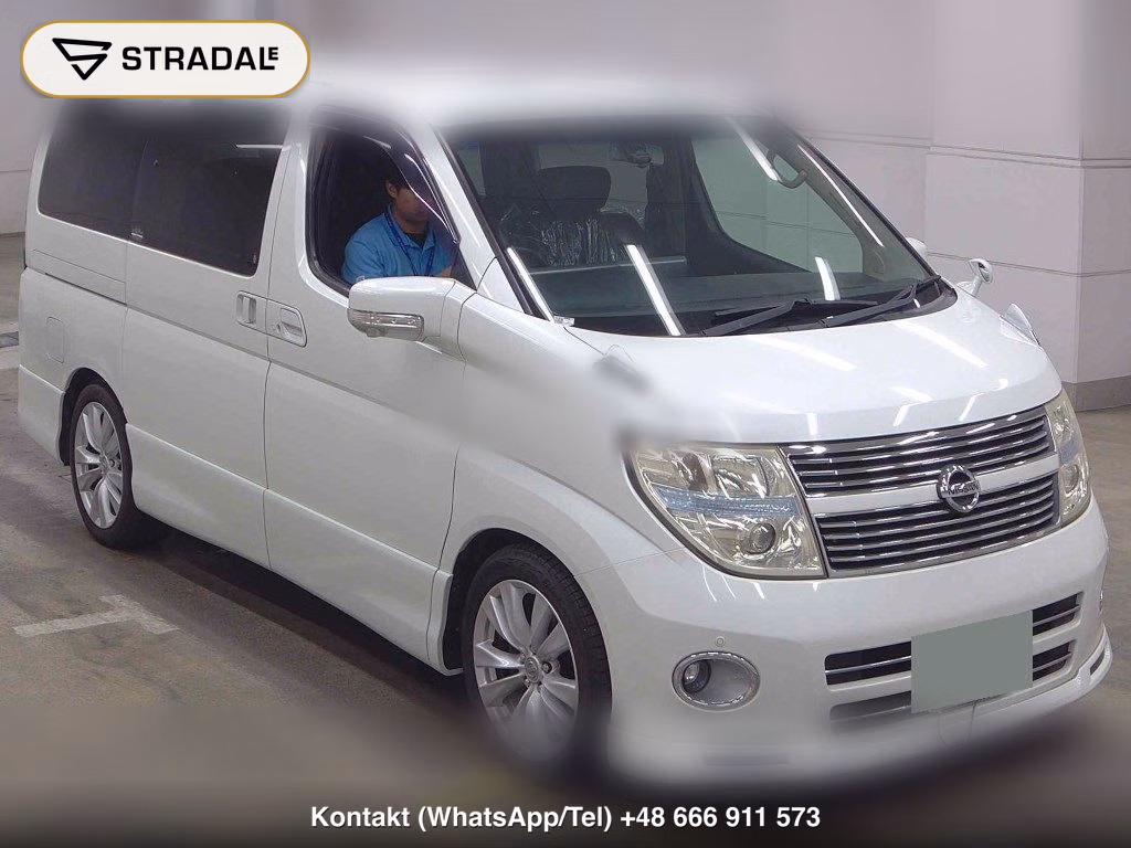 NISSAN ELGRAND 5D 4WD HIGHWAY STAR ESPRESSO LEATHER PREMIUM SE 2009, aukcja z Japonii, zdjęcie 1