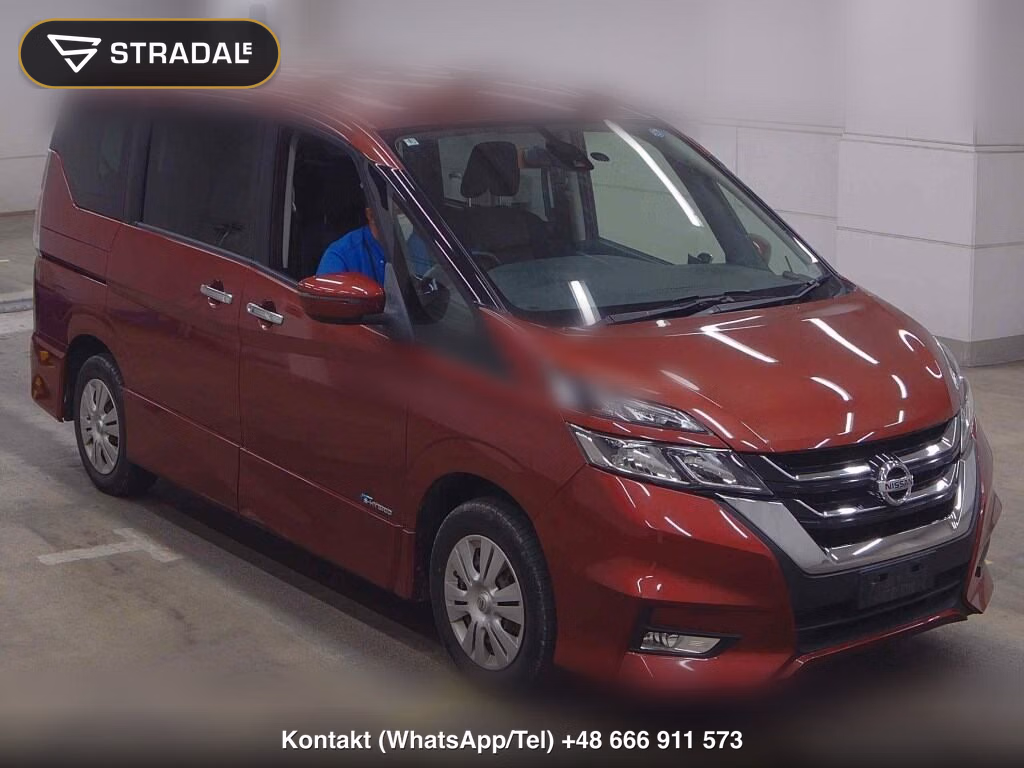 NISSAN SERENA 5D 4WD HIGHWAY STAR 2018, aukcja z Japonii, zdjęcie 1