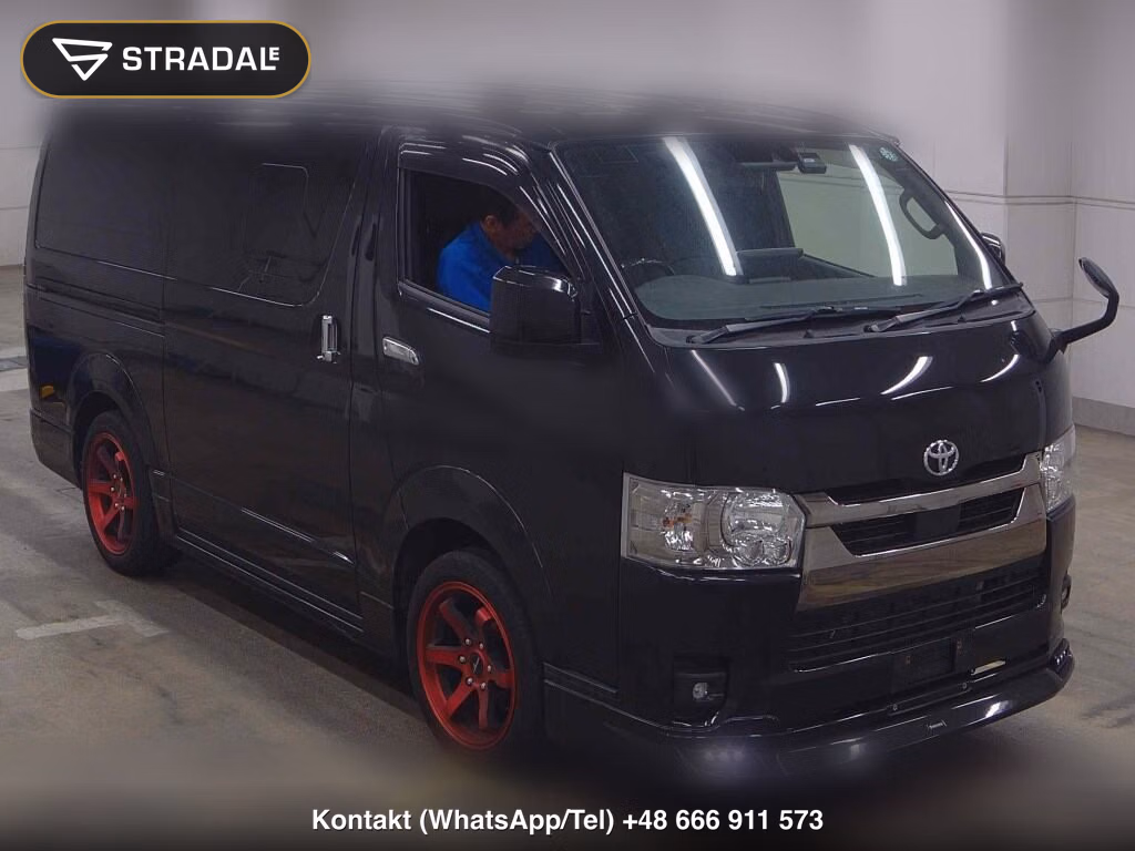 TOYOTA HIACE VAN 5D 4WD LONG SUPER GL DARK PRIME2 2022, aukcja z Japonii, zdjęcie 1