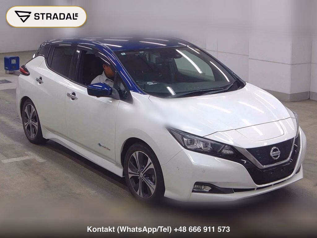 NISSAN LEAF G 2018, aukcja z Japonii, zdjęcie 1