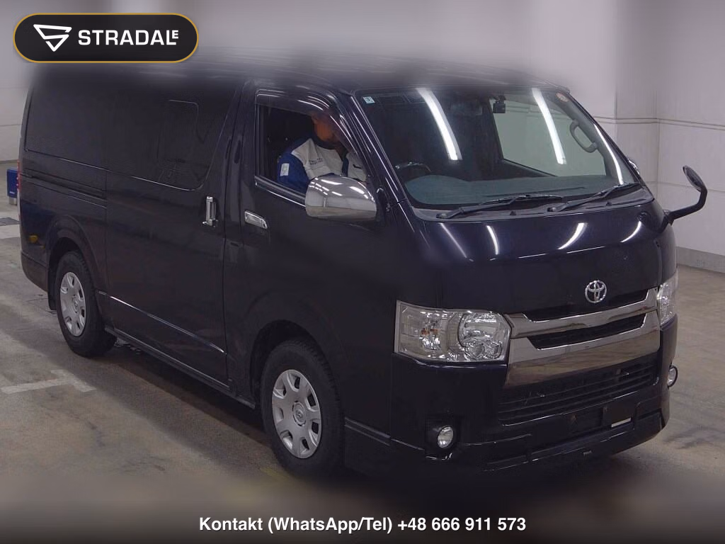 TOYOTA HIACE VAN 5D 4WD LONG SUPER GL DARK PRIME 2016, aukcja z Japonii, zdjęcie 1