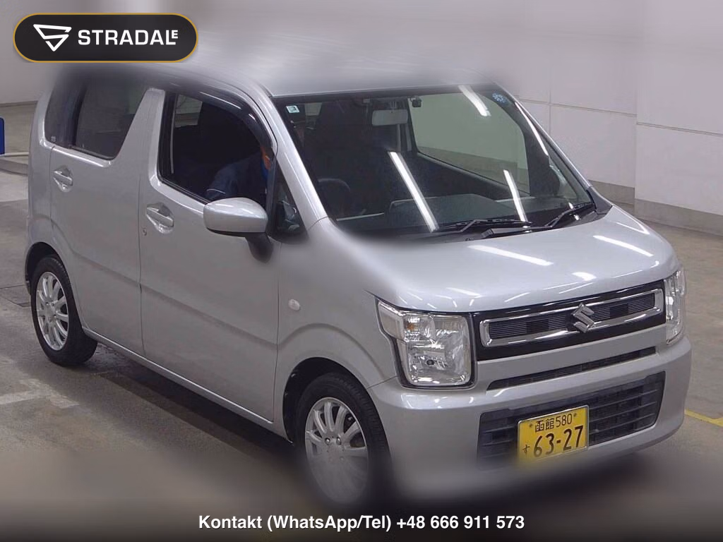 SUZUKI WAGON R 5D 4WD HYBRID FX 2017, aukcja z Japonii, zdjęcie 1