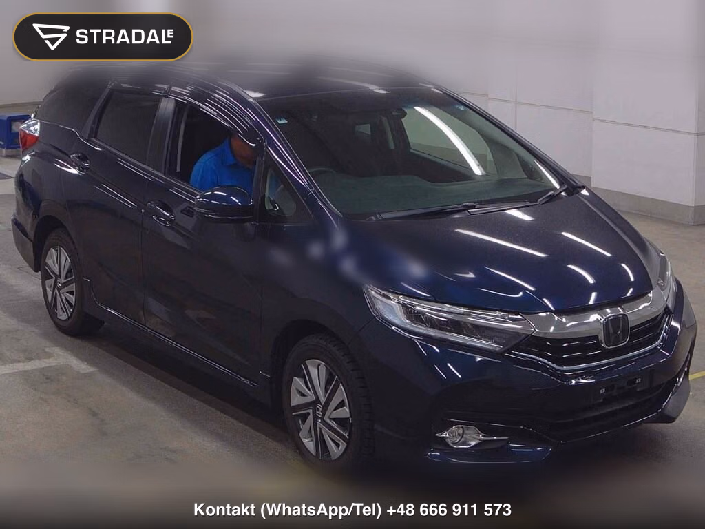 HONDA SHUTTLE 4WD HYBRID X HONDA SENSING 2018, aukcja z Japonii, zdjęcie 1