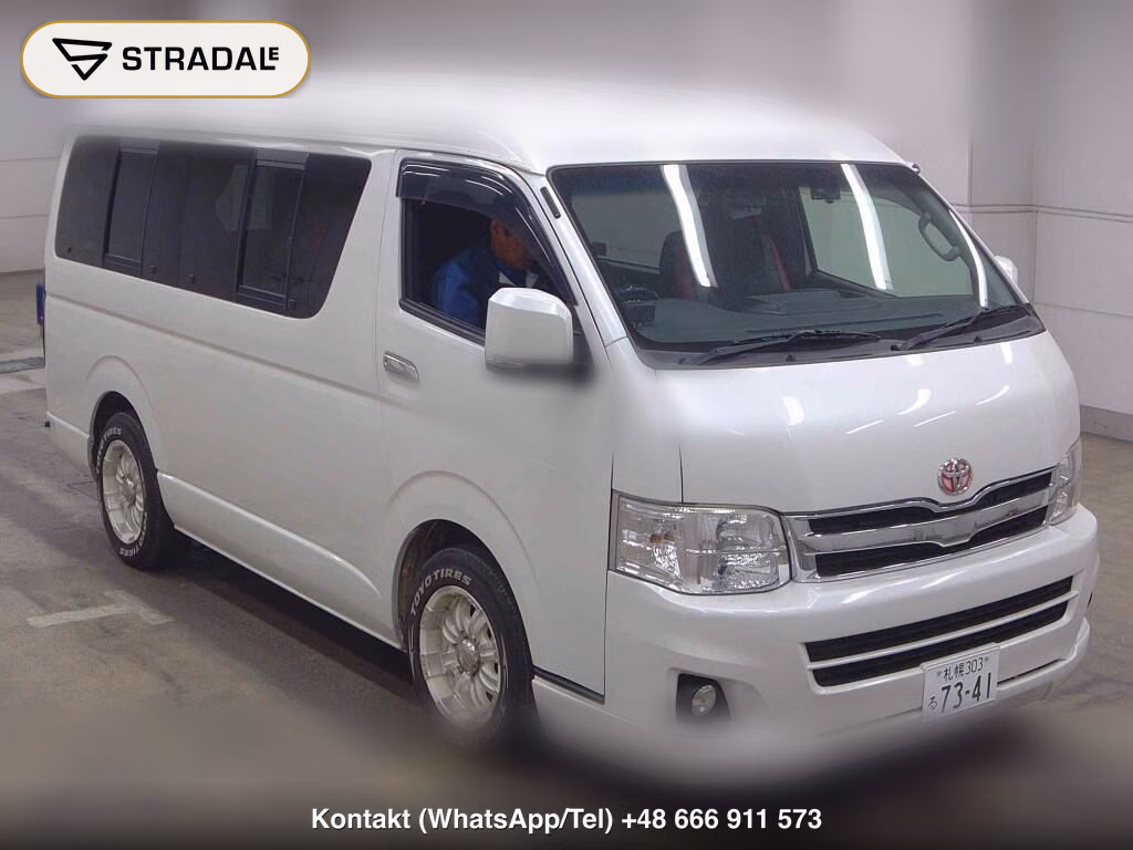 TOYOTA HIACE WAGON 4D 4WD GL 2014, aukcja z Japonii, zdjęcie 1