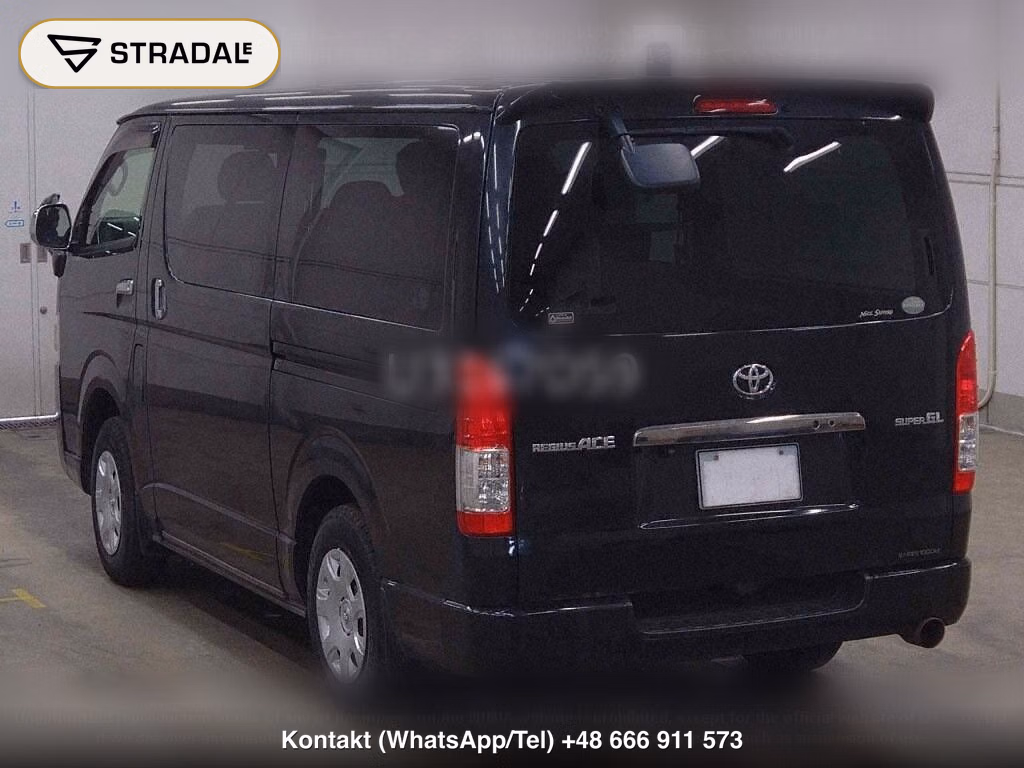 TOYOTA HIACE VAN 5D 4WD LONG SUPER GL DARK PRIME, miniaturka 3