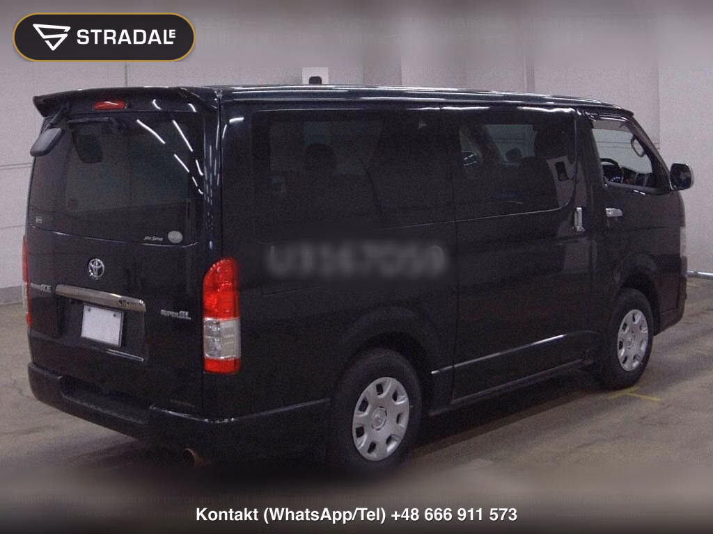 TOYOTA HIACE VAN 5D 4WD LONG SUPER GL DARK PRIME, miniaturka 6