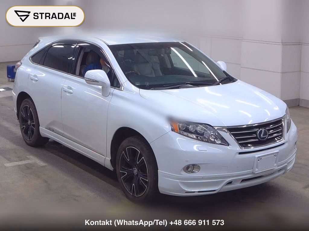 LEXUS RX 4WD RX450H VERSION L 2011, aukcja z Japonii, zdjęcie 1