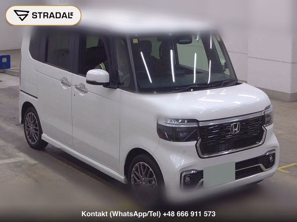 HONDA N-BOX CUSTOM 4WD TURBO 2023, aukcja z Japonii, zdjęcie 1