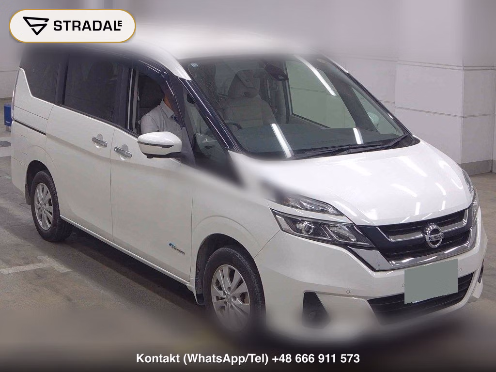 NISSAN SERENA 5D 4WD G 2016, aukcja z Japonii, zdjęcie 1