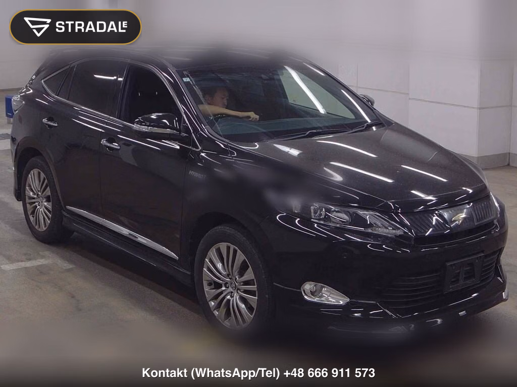 TOYOTA HARRIER HYBRID 4WD PREMIUM STYLE MAUVE 2015, aukcja z Japonii, zdjęcie 1