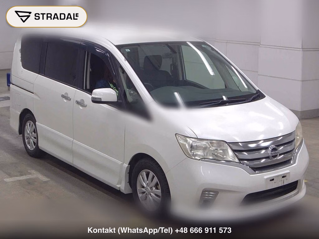 NISSAN SERENA 5D 4WD HIGHWAY STAR V SELECTION 2013, aukcja z Japonii, zdjęcie 1