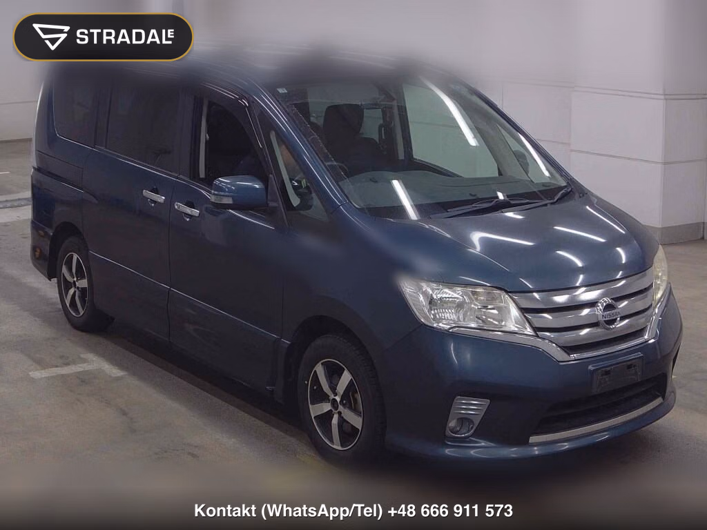 NISSAN SERENA 5D 4WD HIGHWAY STAR 2011, aukcja z Japonii, zdjęcie 1