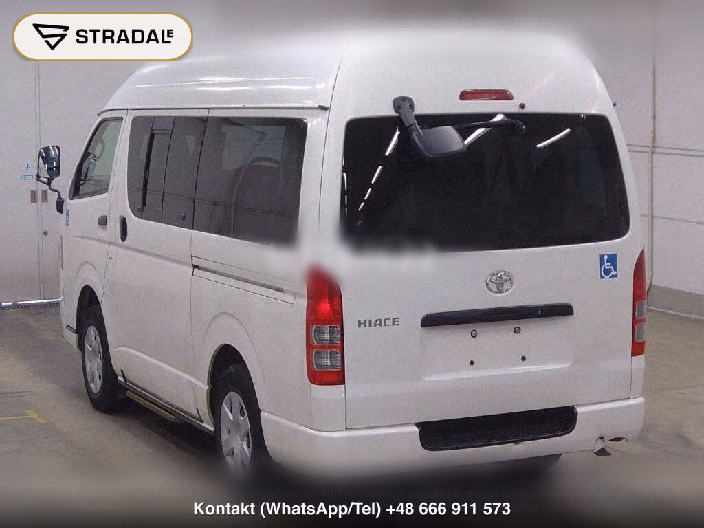 TOYOTA HIACE VAN 4D 4WD WELCAB, miniaturka 3