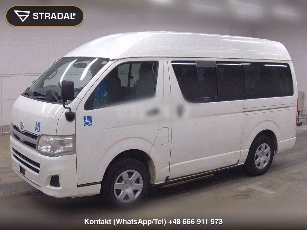 TOYOTA HIACE VAN 4D 4WD WELCAB, miniaturka 5