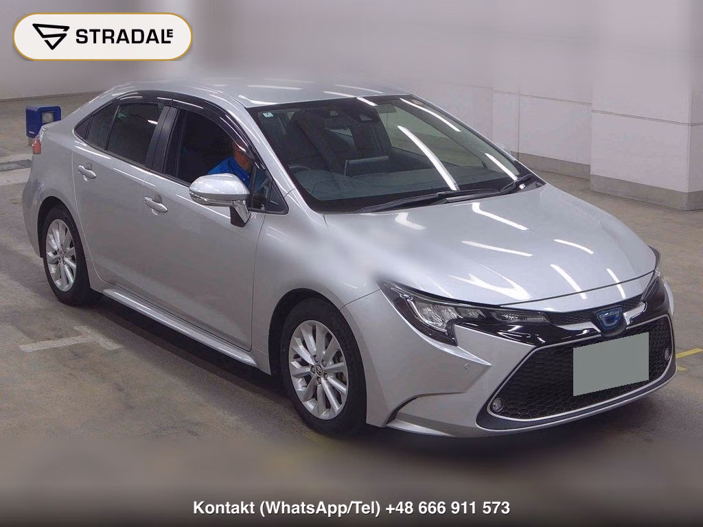 TOYOTA COROLLA 4D 4WD HYBRID S 2020, aukcja z Japonii, zdjęcie 1