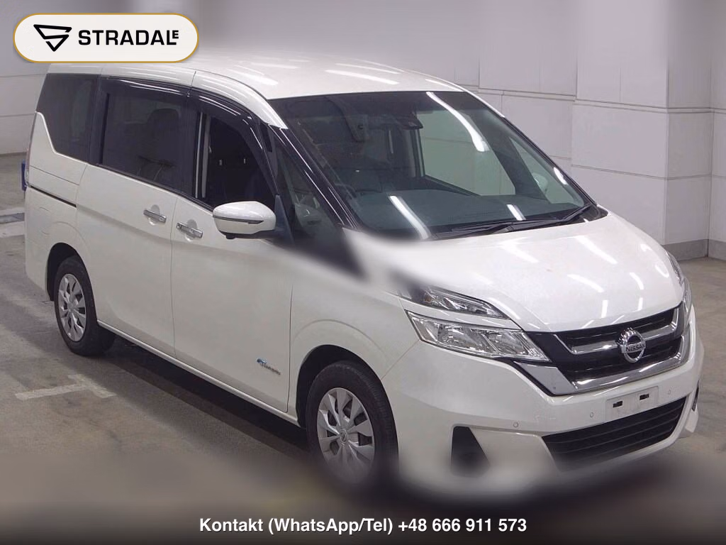 NISSAN SERENA 5D 4WD X V SELECTION 2018, aukcja z Japonii, zdjęcie 1