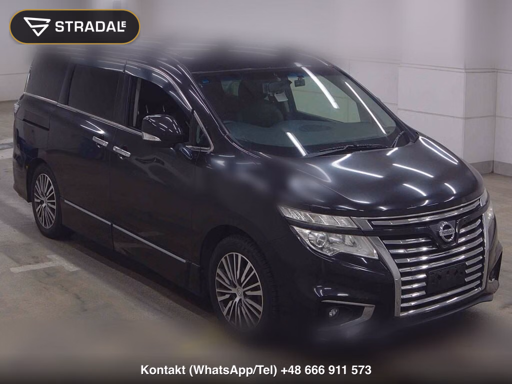 NISSAN ELGRAND 5D 4WD 250 HIGHWAY STAR 2014, aukcja z Japonii, zdjęcie 1