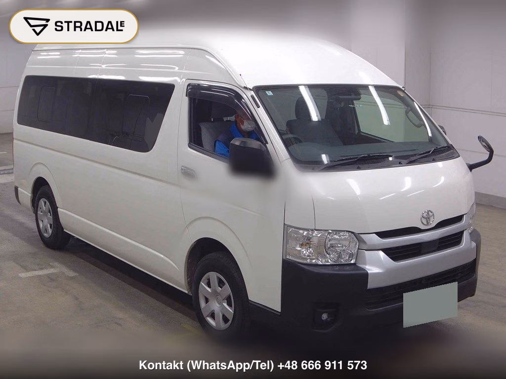 TOYOTA HIACE COMMUTER 4D 4WD SUPER LONG GL 2024, aukcja z Japonii, zdjęcie 1