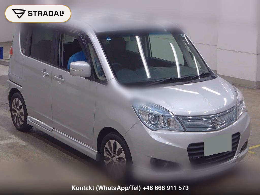 SUZUKI SOLIO 4WD S-DJE 2015, aukcja z Japonii, zdjęcie 1