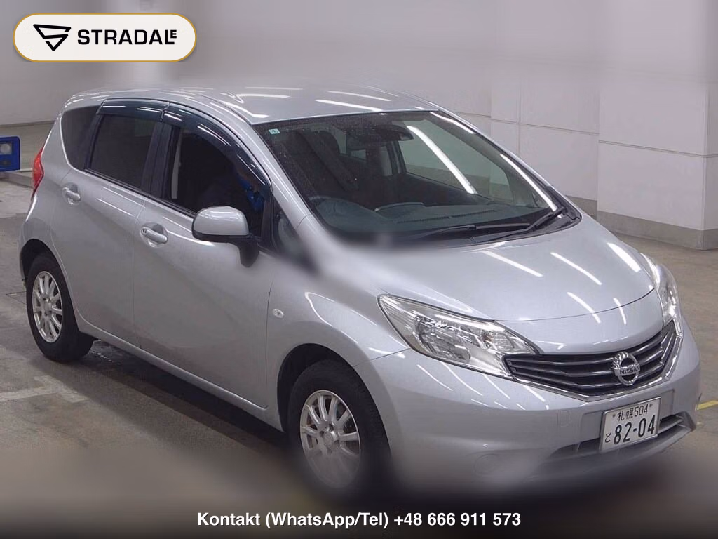 NISSAN NOTE 4WD X FOUR EMERGENCY BRAKE PACKAGE 2014, aukcja z Japonii, zdjęcie 1