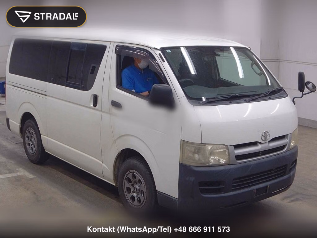 TOYOTA HIACE VAN 5D DX 2005, aukcja z Japonii, zdjęcie 1