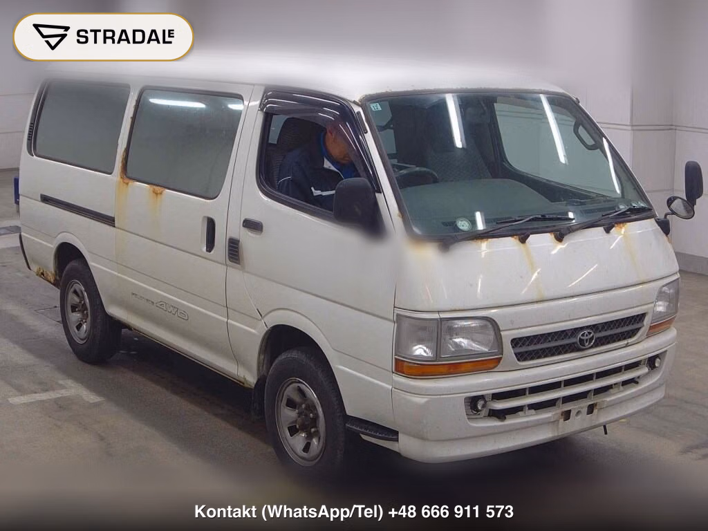 TOYOTA HIACE VAN 5D 4WD 2003, aukcja z Japonii, zdjęcie 1