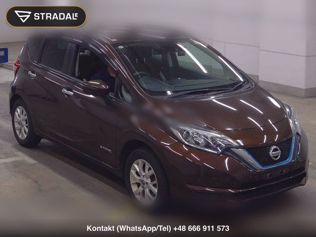 NISSAN NOTE 4WD E-POWER X FOUR 2019, aukcja z Japonii, zdjęcie 1
