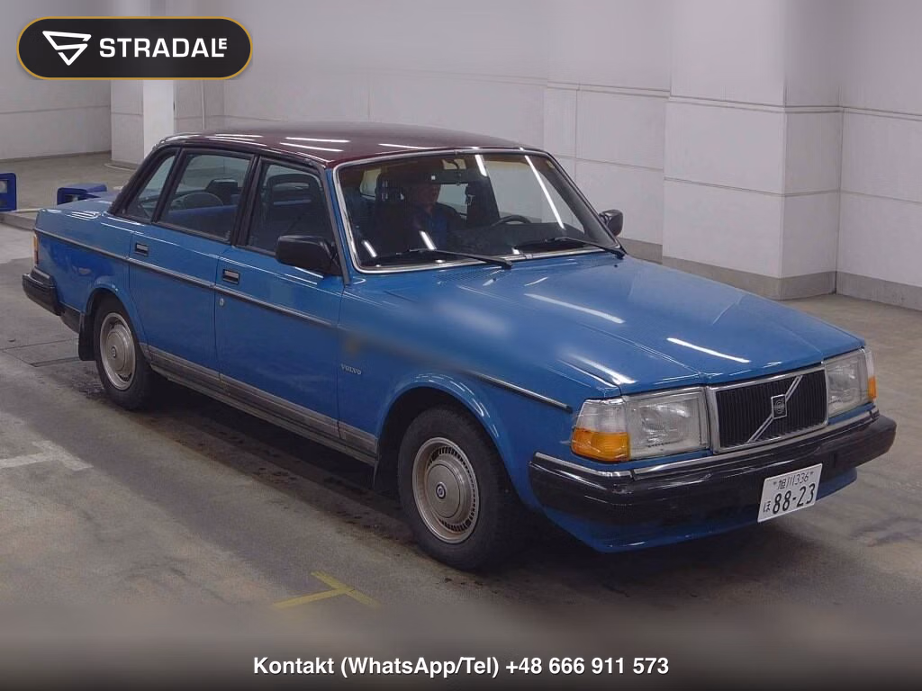 VOLVO 240 GL 1986, aukcja z Japonii, zdjęcie 1