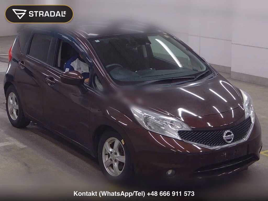 NISSAN NOTE X DIG-S 2016, aukcja z Japonii, zdjęcie 1