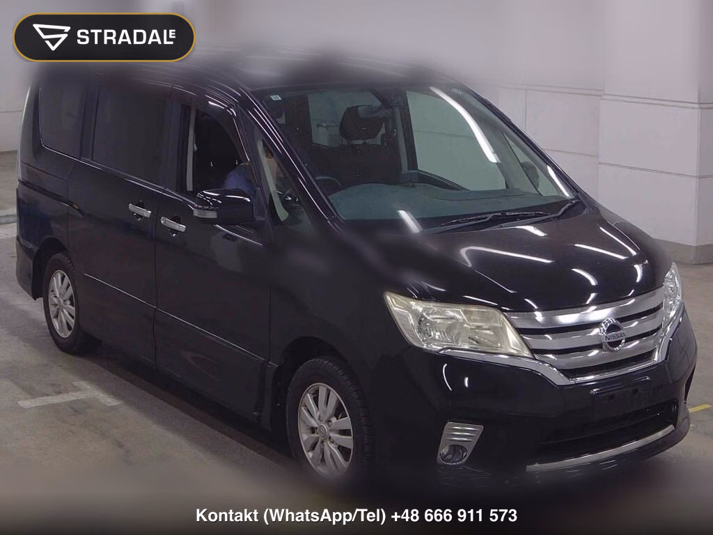 NISSAN SERENA 5D 4WD HIGHWAY STAR V SELECTION 2011, aukcja z Japonii, zdjęcie 1