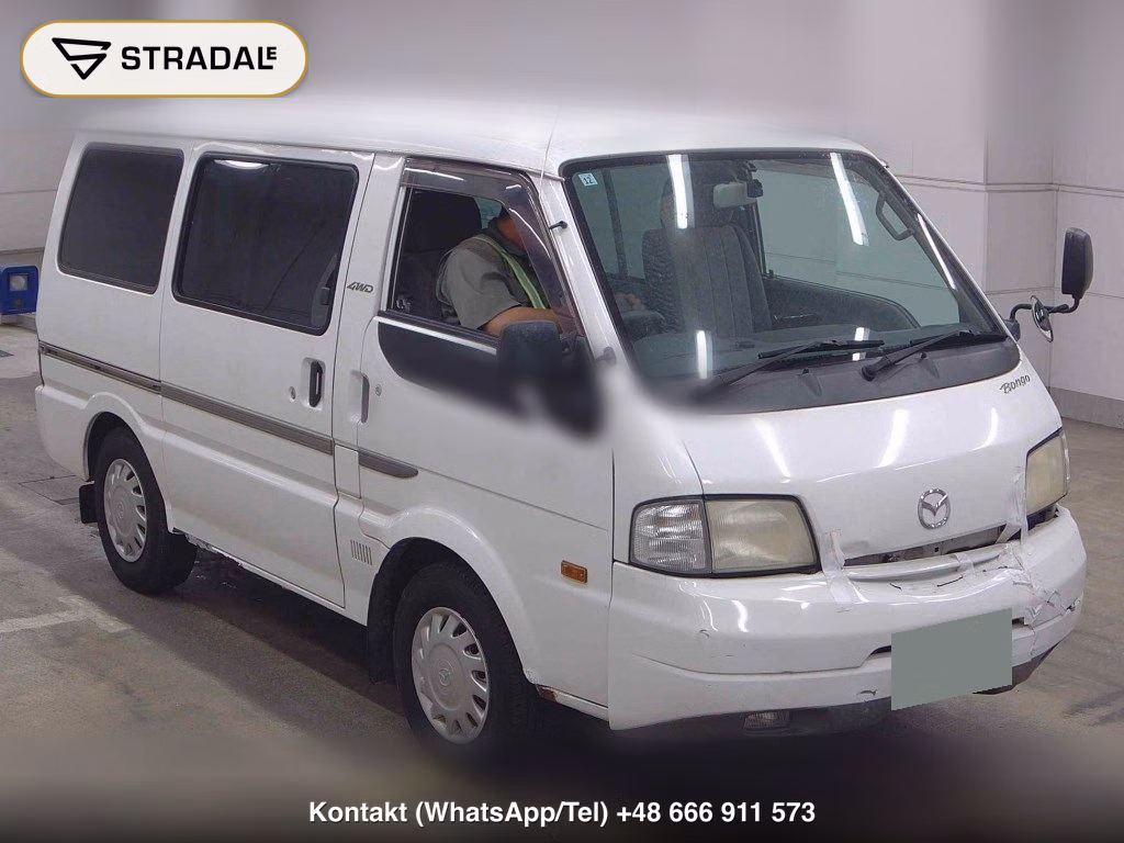 MAZDA BONGO VAN 5D 4WD GL 2009, aukcja z Japonii, zdjęcie 1