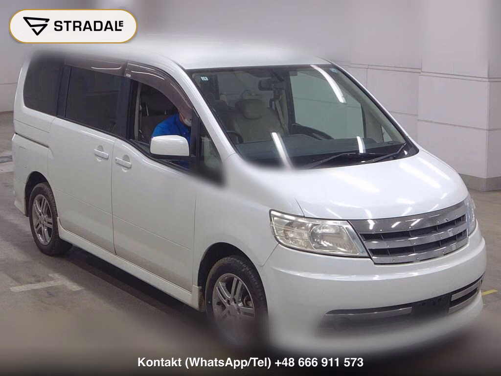 NISSAN SERENA 5D 4WD RIDER 2006, aukcja z Japonii, zdjęcie 1