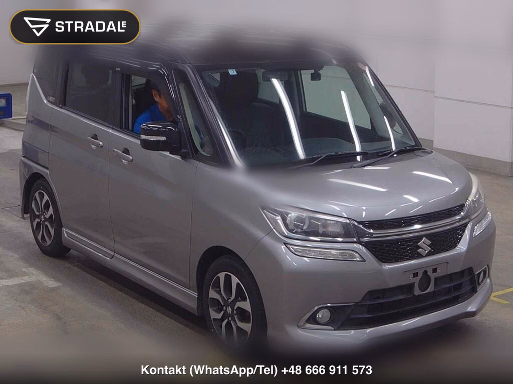 SUZUKI SOLIO BANDIT 4WD HYBRID MV 2017, aukcja z Japonii, zdjęcie 1