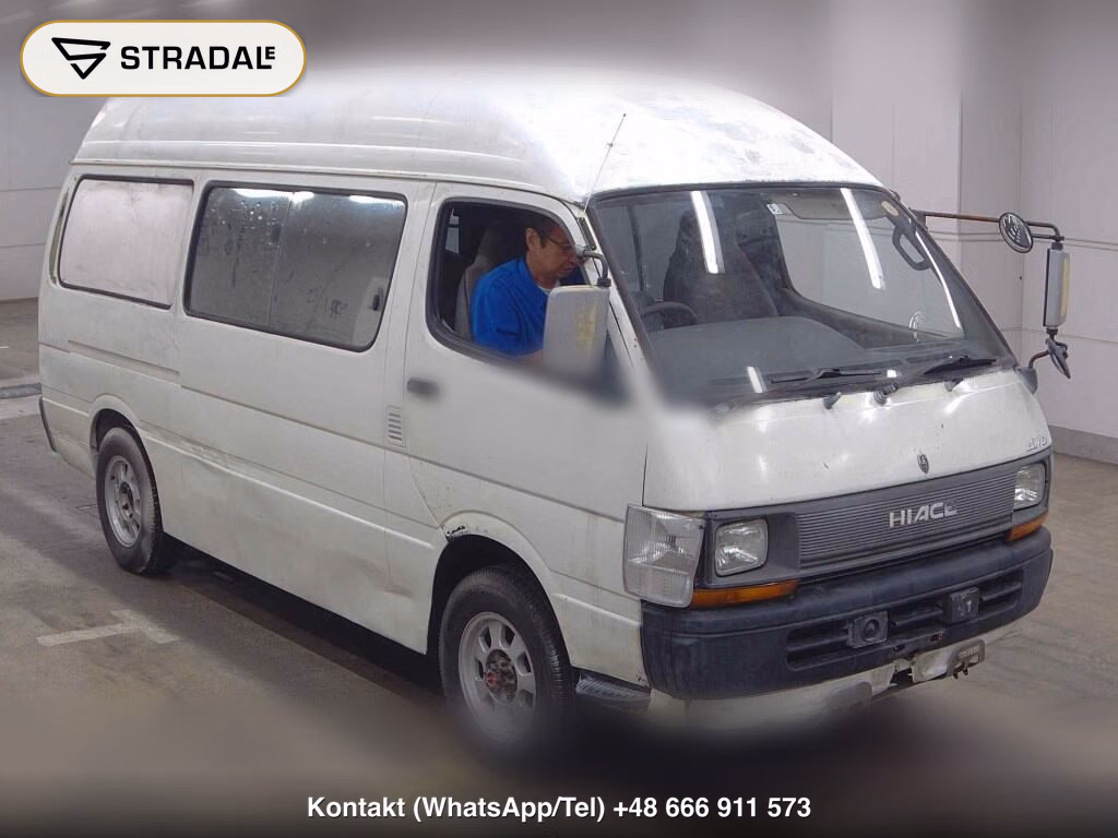 TOYOTA HIACE VAN 4D 4WD 1992, aukcja z Japonii, zdjęcie 1