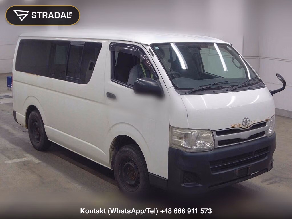 TOYOTA HIACE VAN 4D 4WD DX 2011, aukcja z Japonii, zdjęcie 1