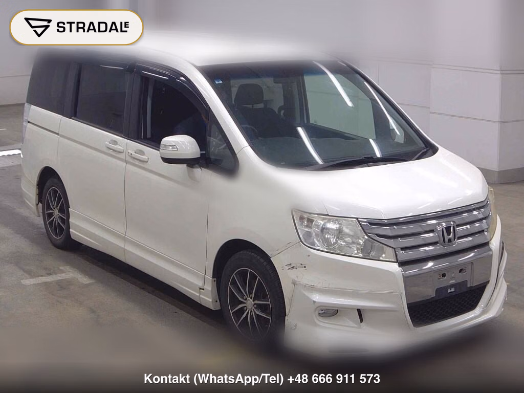 HONDA STEPWAGON SPADA 4WD Z 2010, aukcja z Japonii, zdjęcie 1