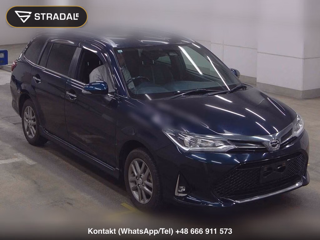 TOYOTA COROLLA FIELDER 4WD 1.5G W×B 2017, aukcja z Japonii, zdjęcie 1