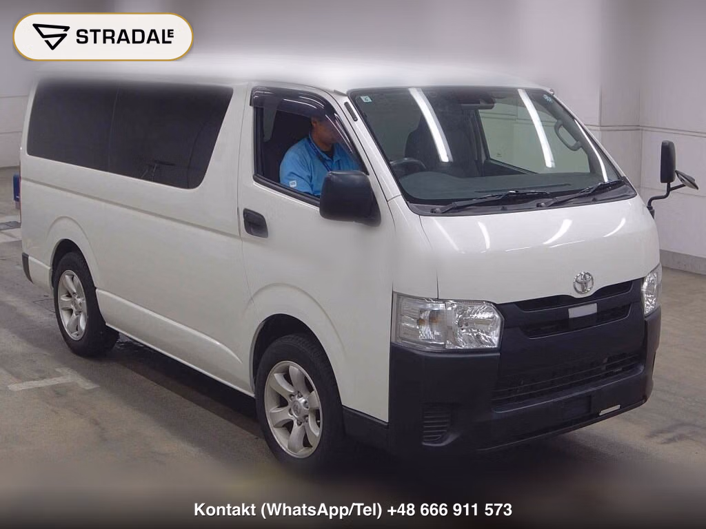 TOYOTA HIACE VAN 4D 4WD DX 2019, aukcja z Japonii, zdjęcie 1