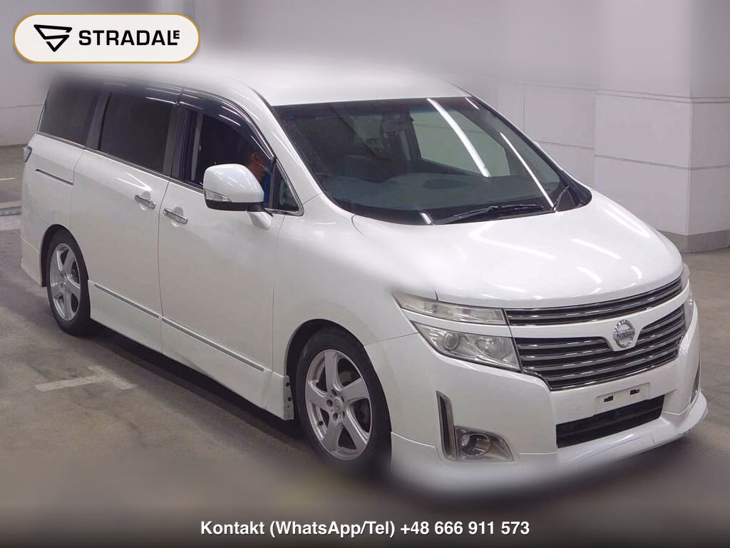 NISSAN ELGRAND 5D 4WD 250 HIGHWAY STAR URBAN CHROME 2013, aukcja z Japonii, zdjęcie 1