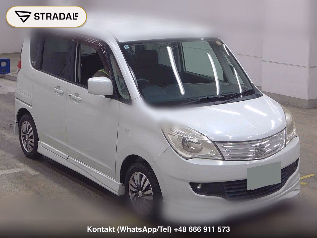 SUZUKI SOLIO 4WD X 2012, aukcja z Japonii, zdjęcie 1