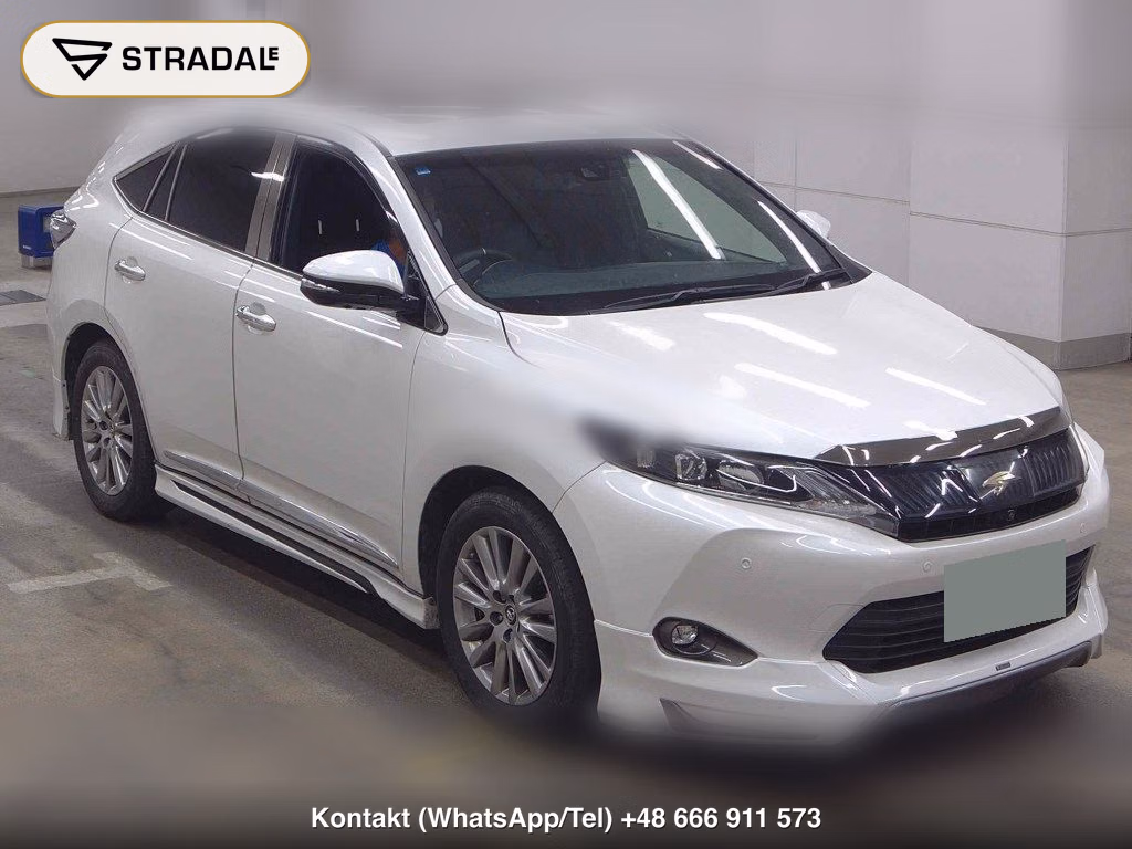 TOYOTA HARRIER HYBRID 4WD PREMIUM ADVANCED PACKAGE 2016, aukcja z Japonii, zdjęcie 1
