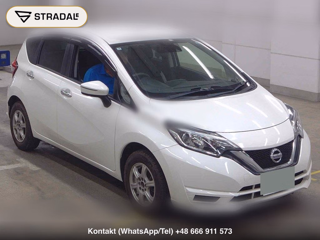 NISSAN NOTE 4WD X FOUR 2017, aukcja z Japonii, zdjęcie 1