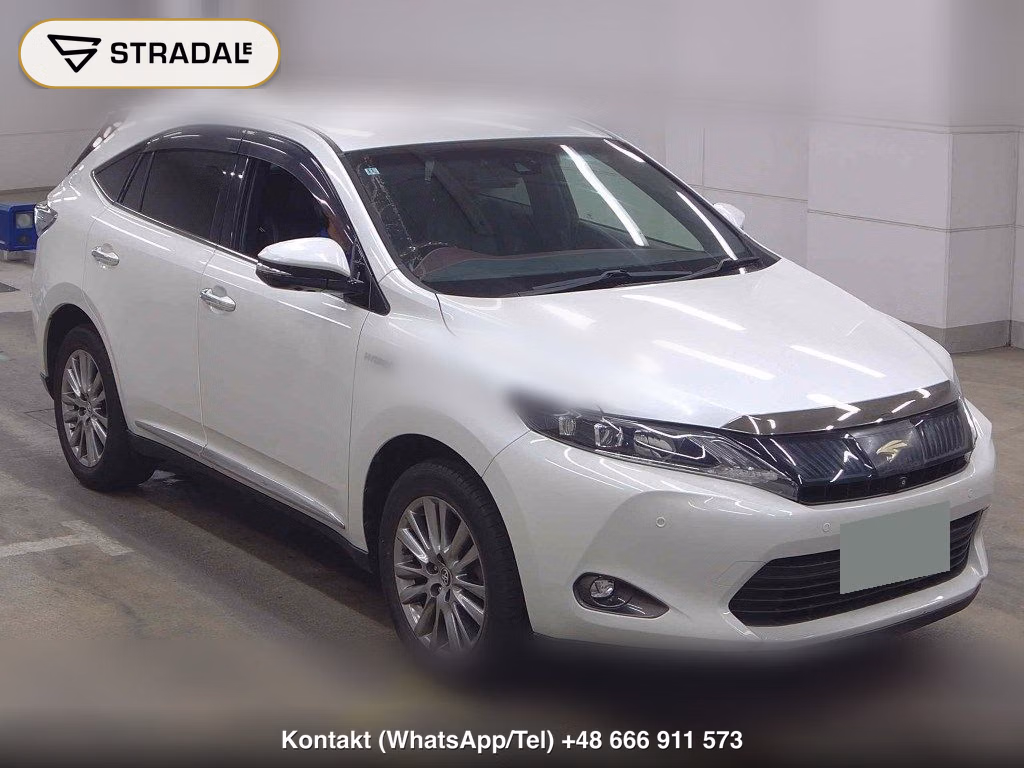 TOYOTA HARRIER HYBRID 4WD PREMIUM ADVANCED PACKAGE 2016, aukcja z Japonii, zdjęcie 1
