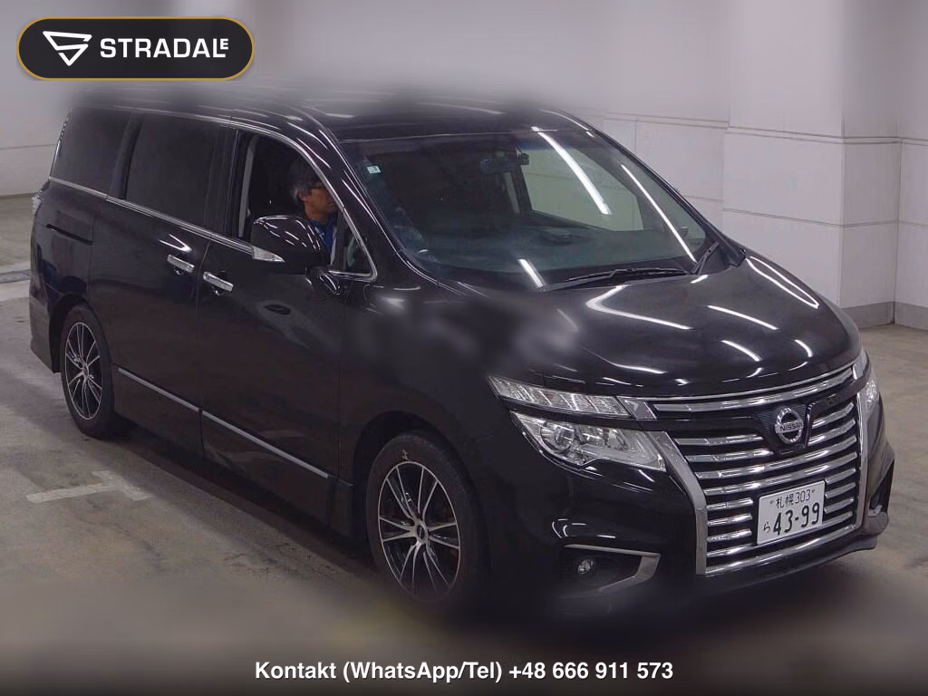 NISSAN ELGRAND 5D 4WD 250 HIGHWAY STAR S 2017, aukcja z Japonii, zdjęcie 1