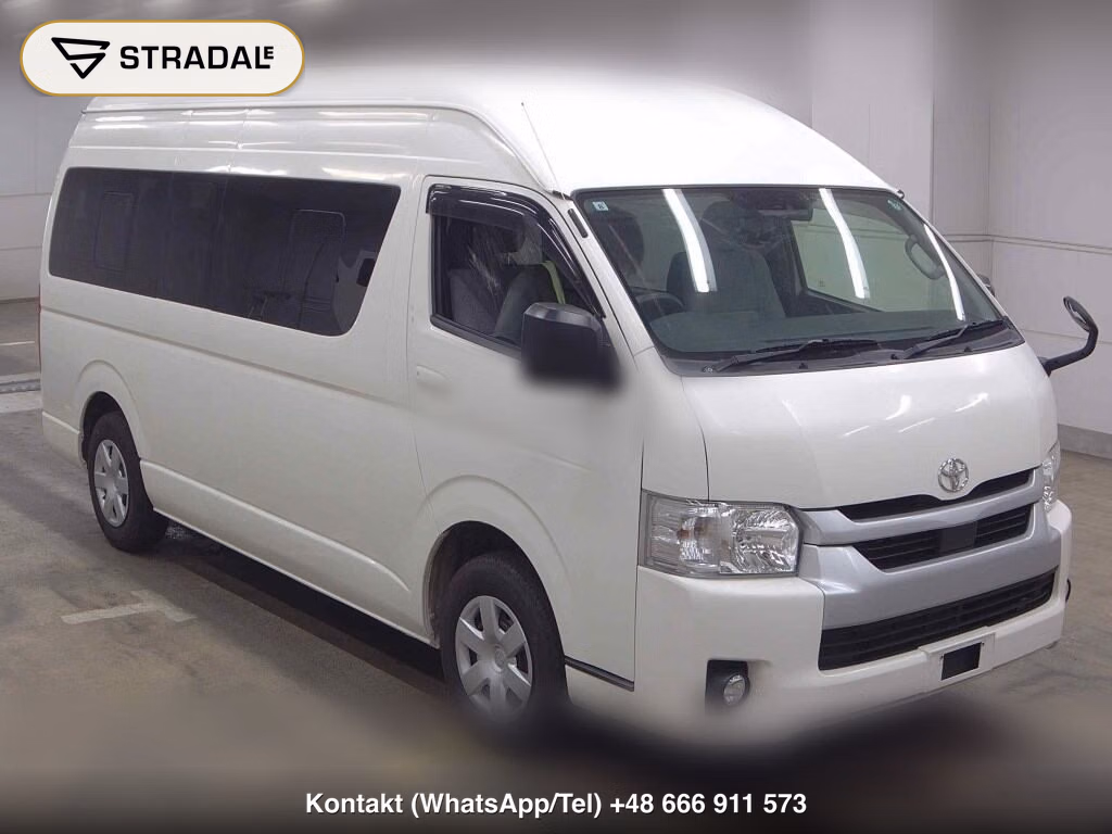 TOYOTA HIACE COMMUTER 4D 4WD SUPER LONG GL 2021, aukcja z Japonii, zdjęcie 1
