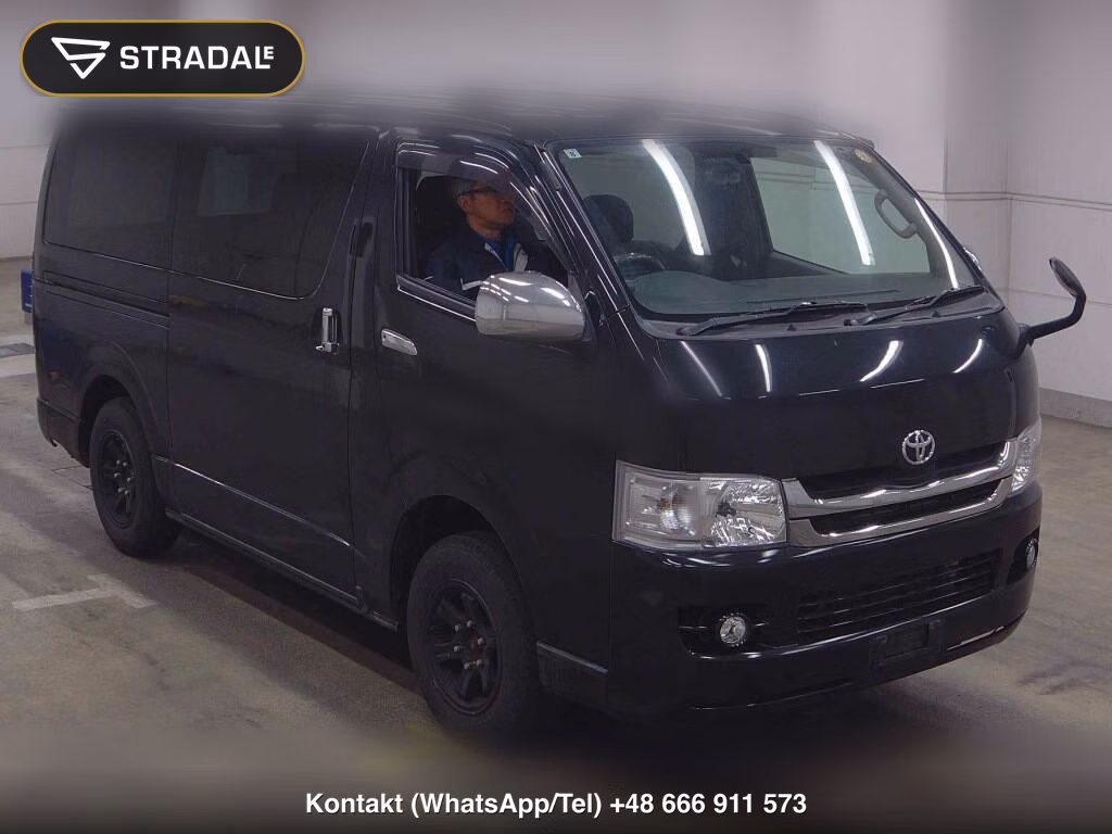 TOYOTA HIACE VAN 5D 4WD LONG SUPER GL 2010, aukcja z Japonii, zdjęcie 1