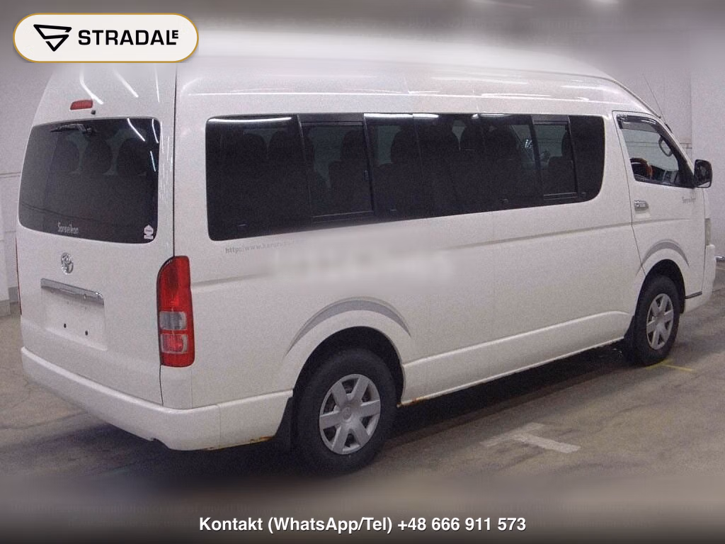 TOYOTA HIACE COMMUTER 4D 4WD SUPER LONG GL TURBO, miniaturka 6