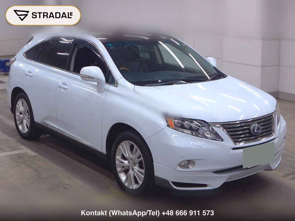 LEXUS RX 4WD RX450H VERSION L 2010, aukcja z Japonii, zdjęcie 1