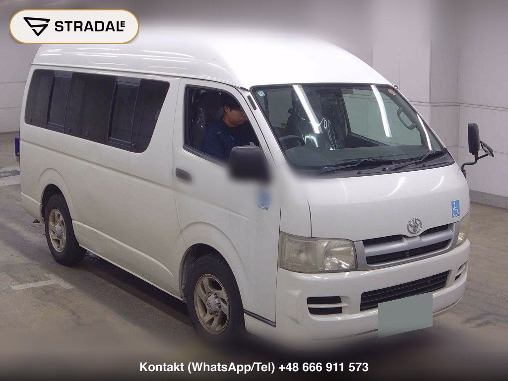 TOYOTA HIACE VAN 4D 4WD OTHERS 2007, aukcja z Japonii, zdjęcie 1
