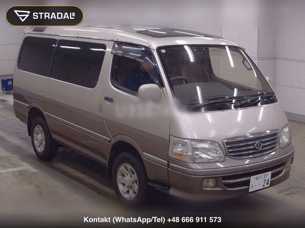 TOYOTA HIACE WAGON 4D 4WD SUPER CUSTOM TRIPLE MOON ROOF, miniaturka 2